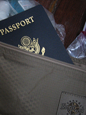 Passport and wallet