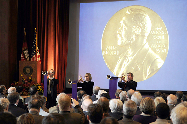 The musicians of Millar Brass open up the ceremony