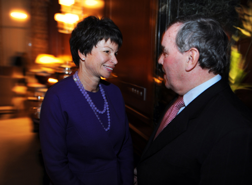 Valerie Jarrett and Mayor Daley